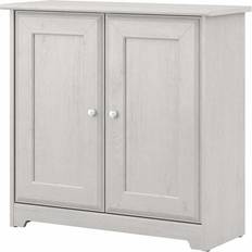 Cherry wood storage cabinet with doors Bush Cabot Storage Cabinet 29.7x30"