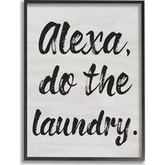 Stupell Alexa Do The Laundry Framed Wall Framed Art 61x76.2cm