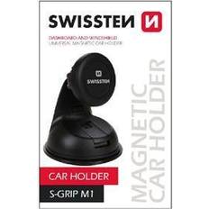 Swissten S-GRIP M1 Premium Universal Window Holder with Magnet and 360 Rotation Juodas