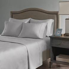 Textiles Madison Park 800 Thread Count Bed Sheet Grey (279.4x)