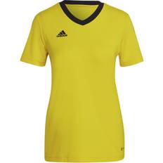 Adidas Entrada 22 Jersey T-Shirt - Team Yellow/Black