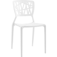 White Kitchen Chairs modway Astro Kitchen Chair 33"