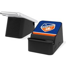 Strategic Printing FC Cincinnati Stripe Design Wireless Charging Station & Bluetooth Speaker