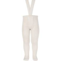 Condor Rib Tights with Braces - Beige (24161-304)