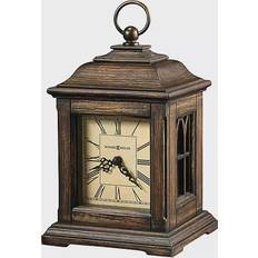 Wood Table Clocks Howard Miller Talia Mantel Clock in Antique Oak Table Clock 6"