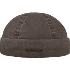 Stetson Delave Docker Hat - Dark Brown