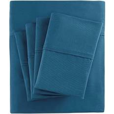 Turquoise Bed Sheets Madison Park 800 Thread Count Bed Sheet Turquoise (259.08x228.6cm)