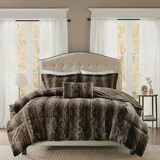 Textiles Madison Park Zuri Bedspread Brown (228.6x228.6)