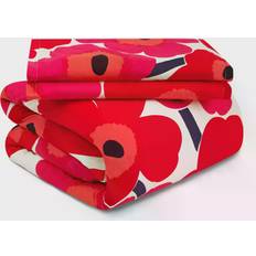 Rosso Copriletti Marimekko Unikko Copriletto Rosso (243.84x228.6cm)