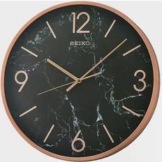 Copper Clocks Seiko Noir Wall Clock 16"