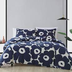 Marimekko Unikko Påslakan Blå (243.84x233.68cm)