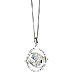 Harry Potter Time Turner Necklace - Silver/Transparent