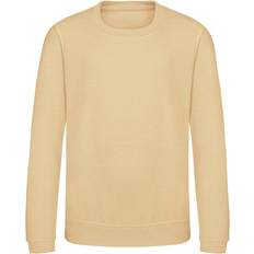 AWDis Kid's Plain Crew Neck Sweatshirt - Desert Sand