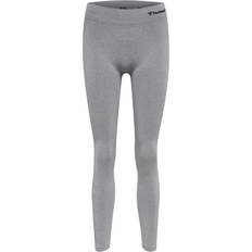 Yoga Medias Hummel Seamless Mid Waist Tights - North Atlantic/Melange