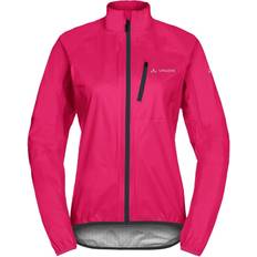 Poliammide Giubbotti Impermeabili Vaude Women's Drop III Rain Jacket - Bramble