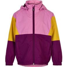 Avtakbar hette Regnjakker Color Kids Color Block Jacket - Fuchsia Pink (740531-5031)