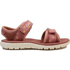 Textile Sandals Clarks Kid's Surfing Tide - Dusty Pink