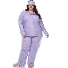 Clothing White Mark Plus Pajama Set, 3-Piece