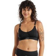 Icebreaker Clasp Bra - Svart