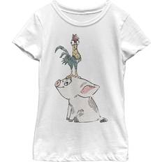 Fifth Sun Disney Moana Pua T-shirt - Vit