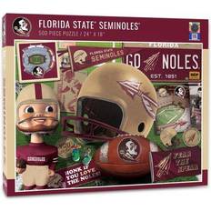 YouTheFan Florida State Seminoles 500-Piece Retro Series Puzzle