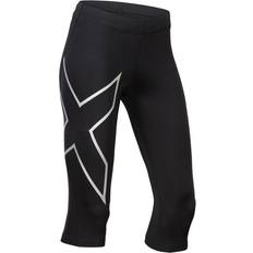 2XU Core Compression 3/4 Tights - Black/Silver