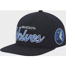 Mitchell & Ness Minnesota Timberwolves Hardwood Classics Script 2.0 Snapback Cap Sr