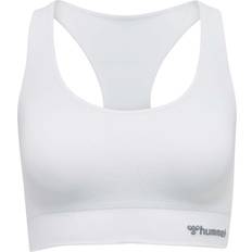 Blanc - Oui Soutiens-gorge Hummel Tif Seamless Cycling Sport Bra Women - White