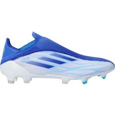 Kulfiber Fodboldstøvler adidas X Speedflow+ Firm Ground- Cloud White/Legacy Indigo/Sky Rush