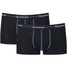 Sloggi Intimo maschile Sloggi Start Hipster 2-pack - Black