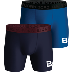 Björn Borg Tela Reciclada Ropa interior de hombre Björn Borg Performance Shorts 2-pack - Blue