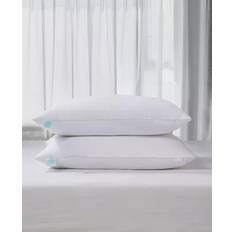 Textiles Martha Stewart Tencel-Around Medium Firm 2-Pack Down Pillow White