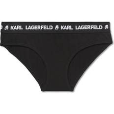 Karl Lagerfeld Hipsterbyxor Med Logotyp - Svart