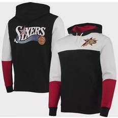 Mitchell & Ness Philadelphia 76ers Hardwood Classics Fusion 2.0 Colorblock Pullover Hoodie Sr