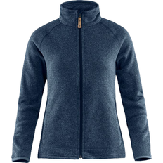 Fjällräven övik fleece zip Fjällräven Women's Övik Fleece Zip Sweater - Navy