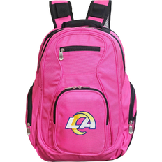 Mojo Los Angeles Rams Laptop Backpack - Pink