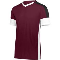 High Five Wembley Soccer Jersey Men - Maroon/White/Black