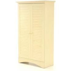 White Storage Cabinets Sauder Harbor View Storage Cabinet 35.4x61"