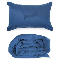 BedVoyage Luxury Duvet Cover Blue (243.84x233.68)