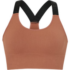 Röhnisch Seamless Rib Sports Bra - Copper Brown