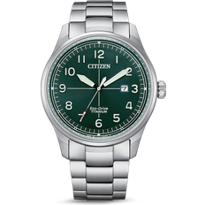 Citizen Grøn - Herre Armbåndsure Citizen (BM7570-80X)