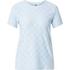 JDY Cathinka Tag Short Sleeve T-shirt - Kentucky Blue