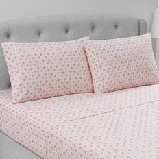 Florals Bed Sheets Modern Threads Sweet Rose Print Bed Sheet Pink (243.84x167.64cm)