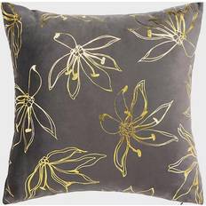 Polyester Complete Decoration Pillows Safavieh Yari Complete Decoration Pillows Gold, Gray (45.72x45.72)