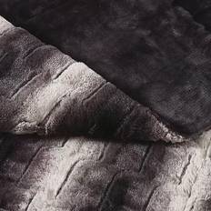 Christian Siriano Ombre Blankets Black (177.8x152.4cm)