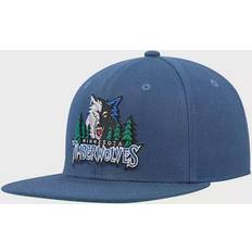 Mitchell & Ness Minnesota Timberwolves Hardwood Classics Team Ground 2.0 Snapback Cap Sr