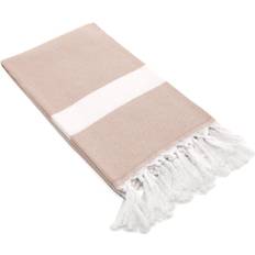 Linum Home Textiles Diamond Bath Towel Beige (162.56x96.52cm)