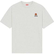 Kenzo Boke Flower Crest T-shirt - Light Gray