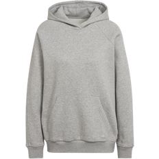 adidas Women's All Szn Fleece Boyfriend Hoodie - Medium Grey Heather
