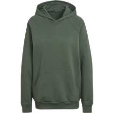 Adidas Women's All Szn Fleece Boyfriend Hoodie - Green Oxide